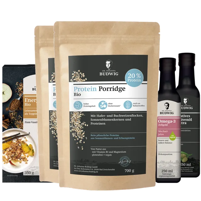 Dr. Johanna Budwig Wechseljahre-Paket Vorteilspaket mit Omega-3