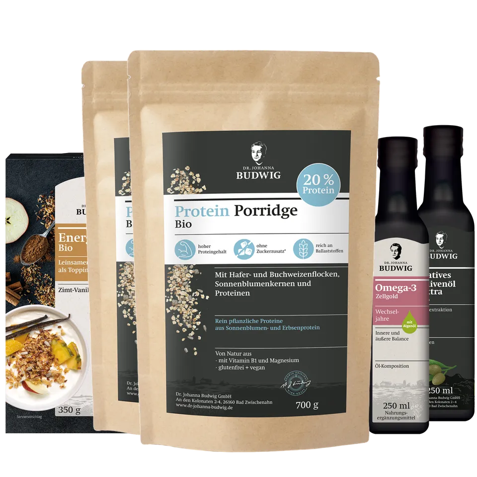 Dr. Johanna Budwig Wechseljahre-Paket Vorteilspaket mit Omega-3