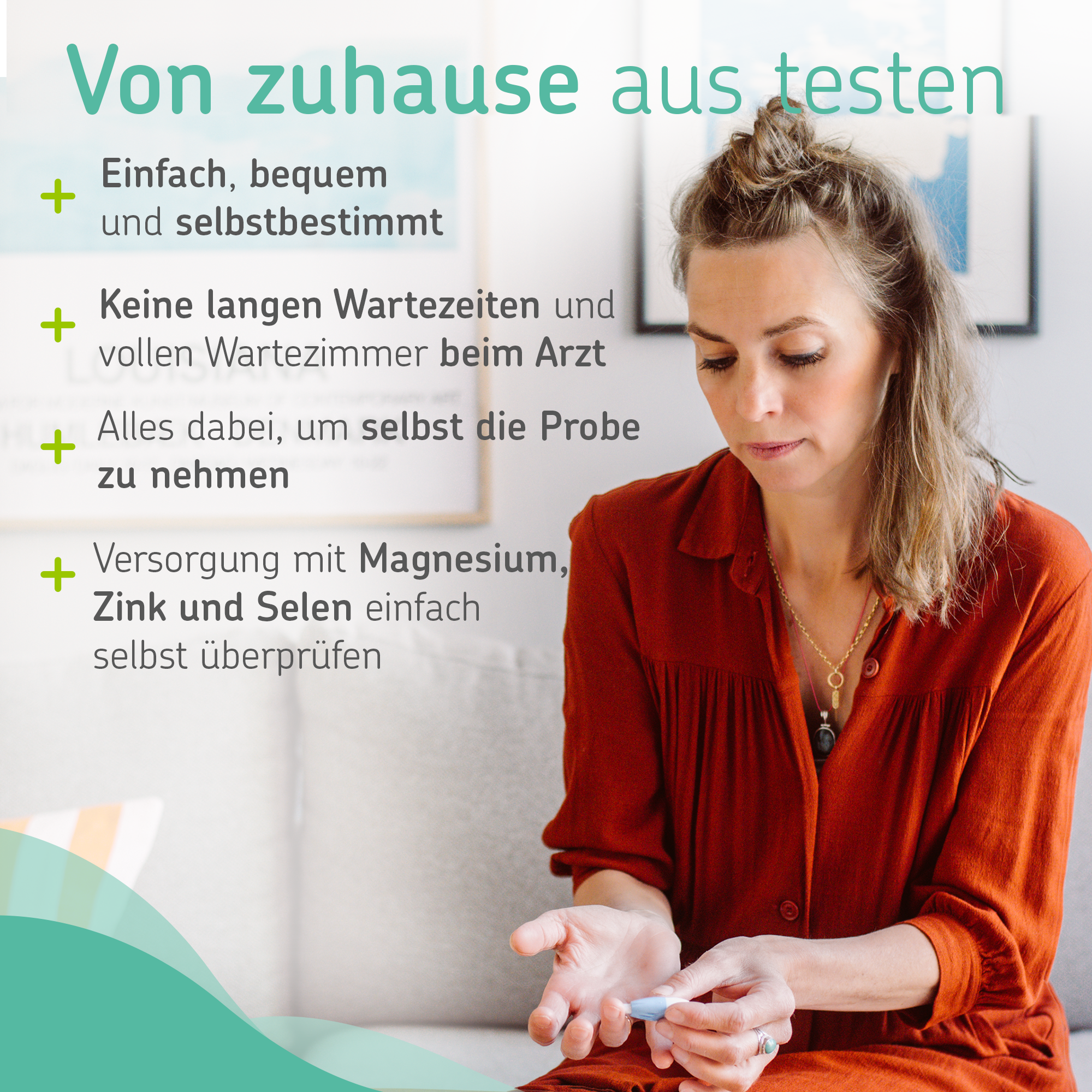 cerascreen Testkits Magnesium Selen Zink Bluttest