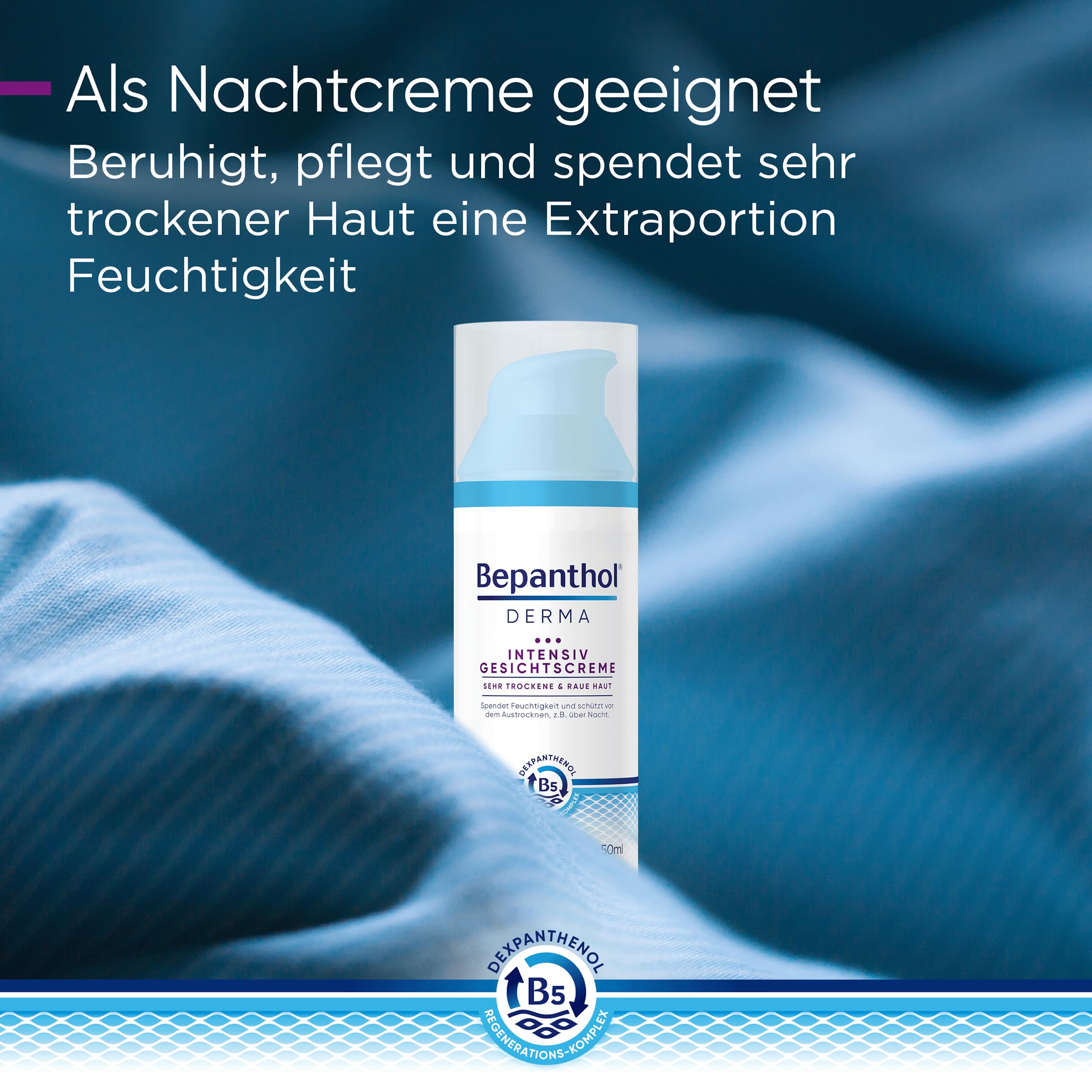 Bepanthol Derma Intensiv Gesichtscreme 50 ml sehr trockene Haut