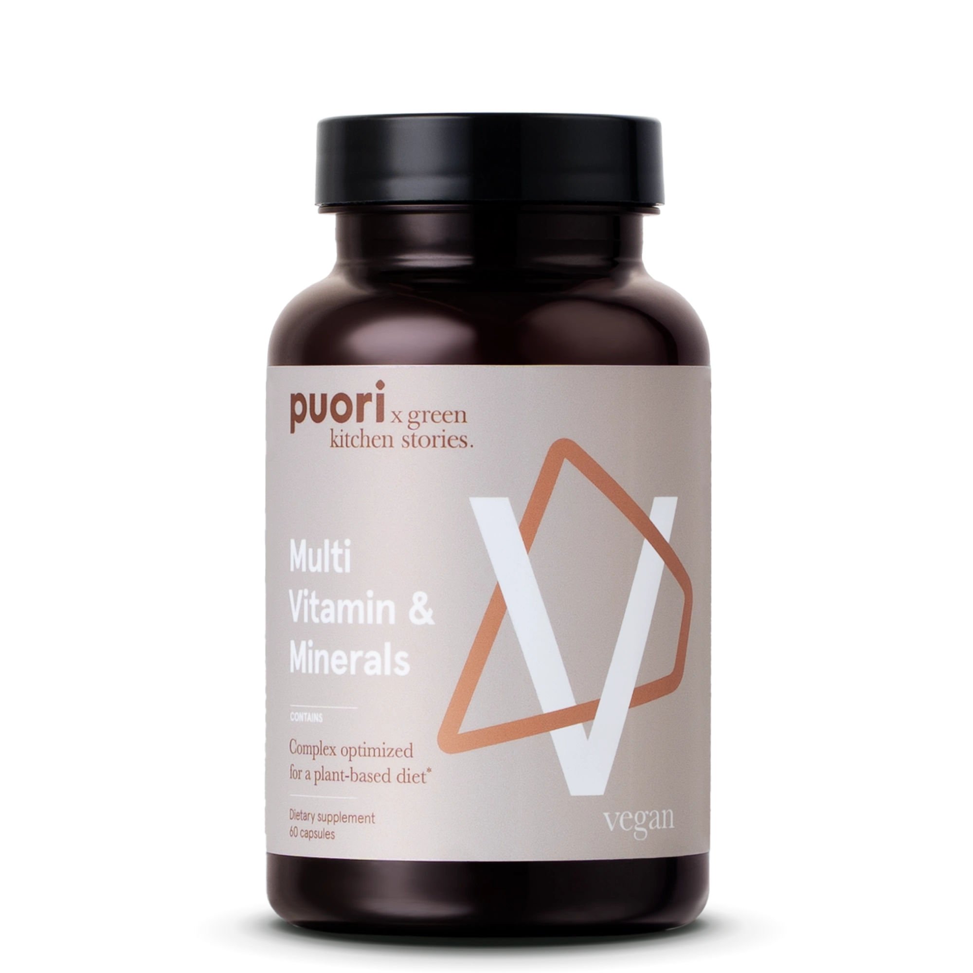 Puori V Multivitamin Mineralien vegan 13 Vitamine 9 Mineralien