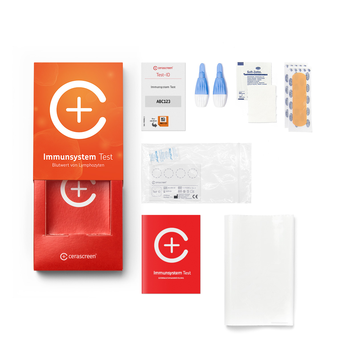 cerascreen Vital Testkits Immunsystem Test Bluttest Müdigkeit