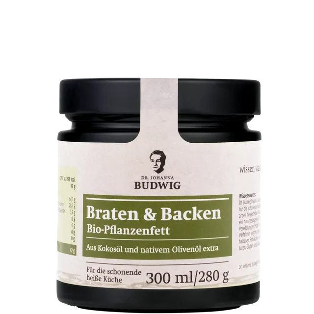 Dr. Johanna Budwig Braten & Backen Speiseöl hitzestabil
