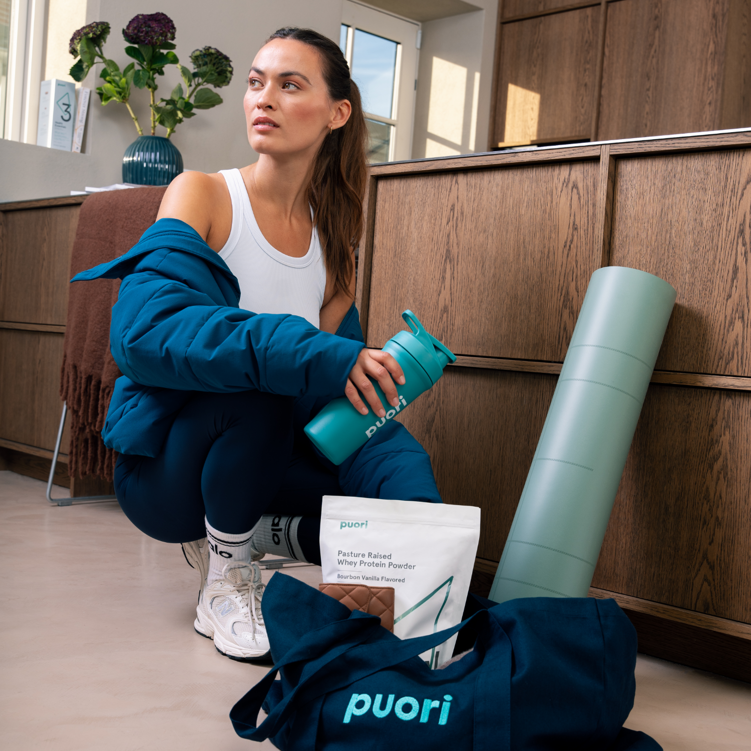 Puori Protein Whey Creatine Bundle Bourbon Vanille