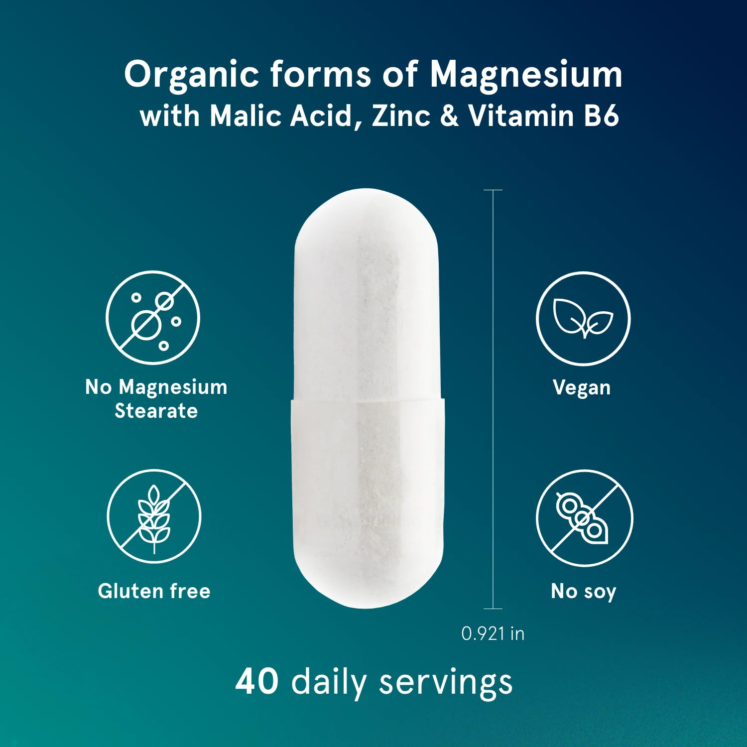 Puori M3 Magnesium Komplex Kapseln 120 Stück vegan