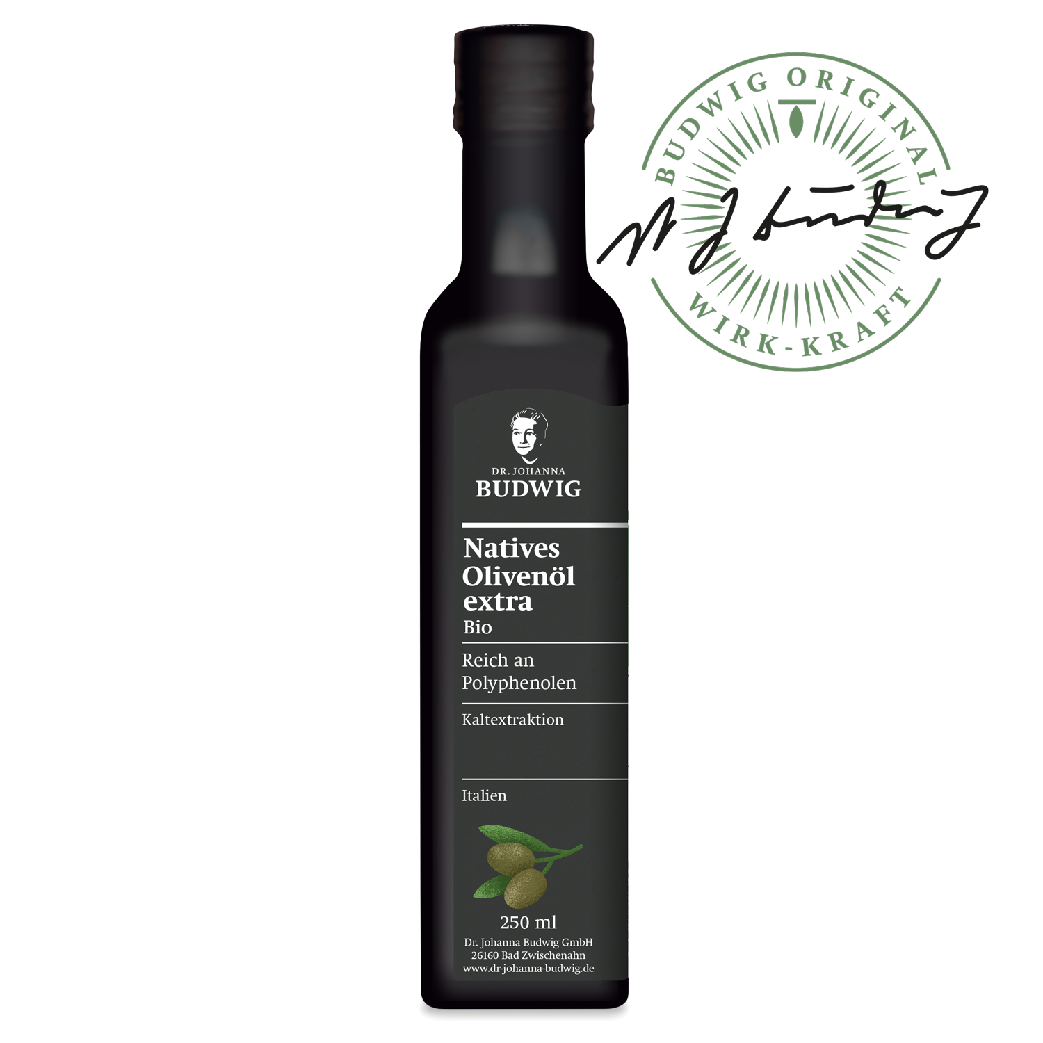 Dr. Budwig natives Olivenöl extra bio 100 ml Sizilien