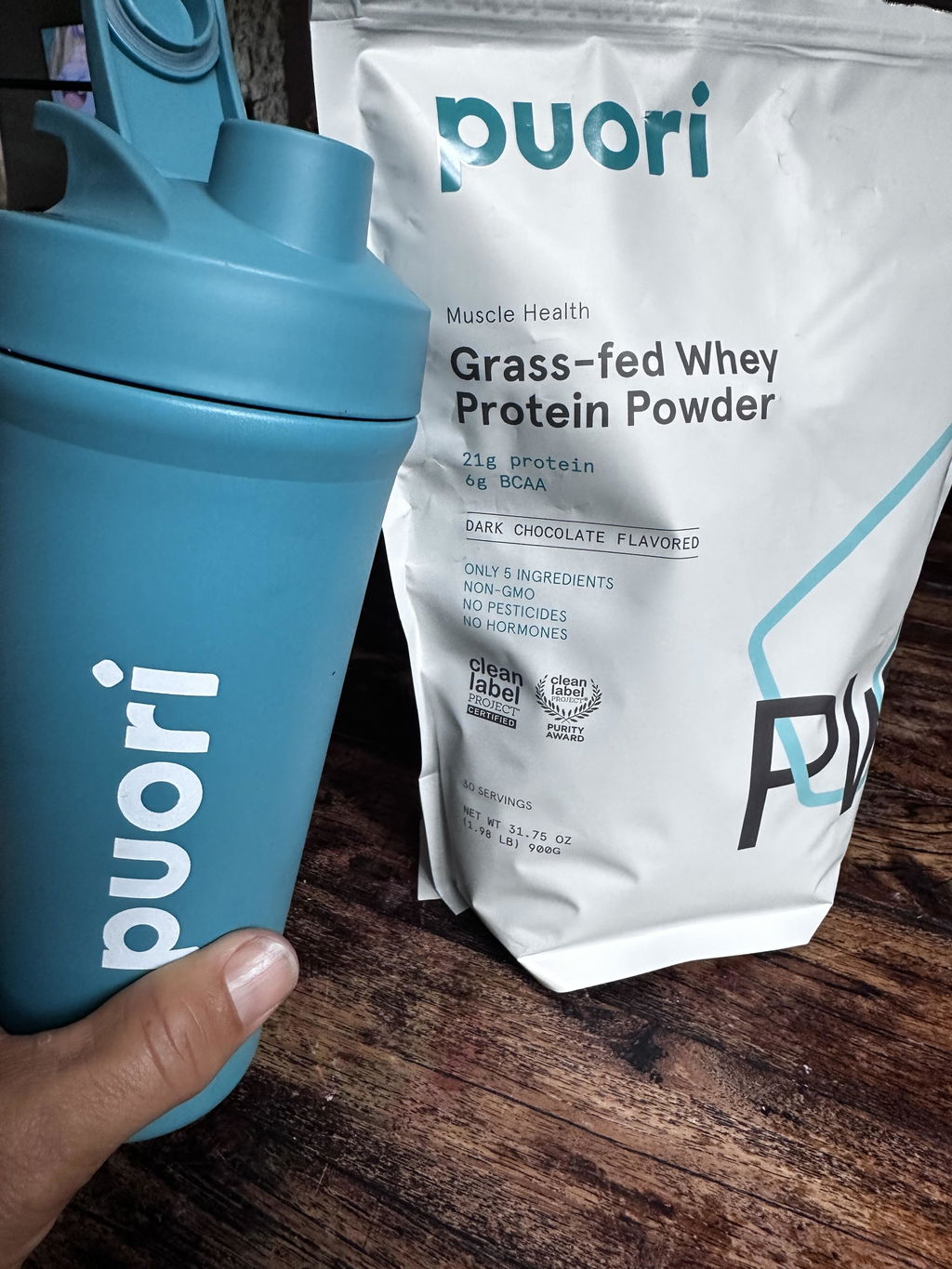 Puori PW1 Whey Protein Bourbon Vanille Regular 21g