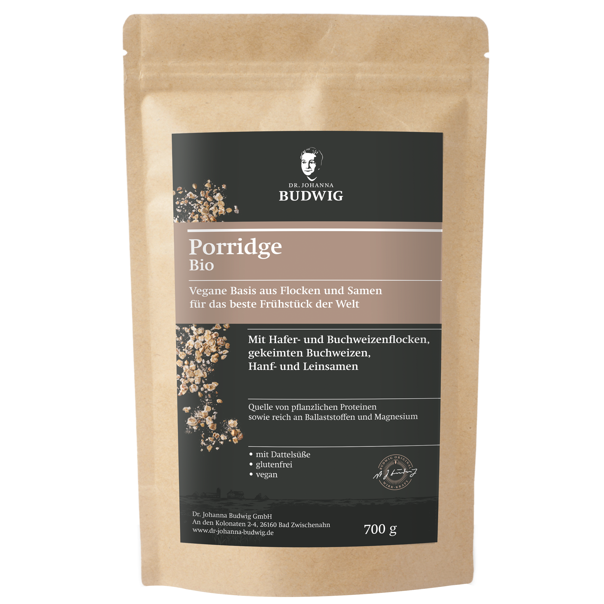 Dr. Johanna Budwig Porridge Porridge 700g glutenfrei