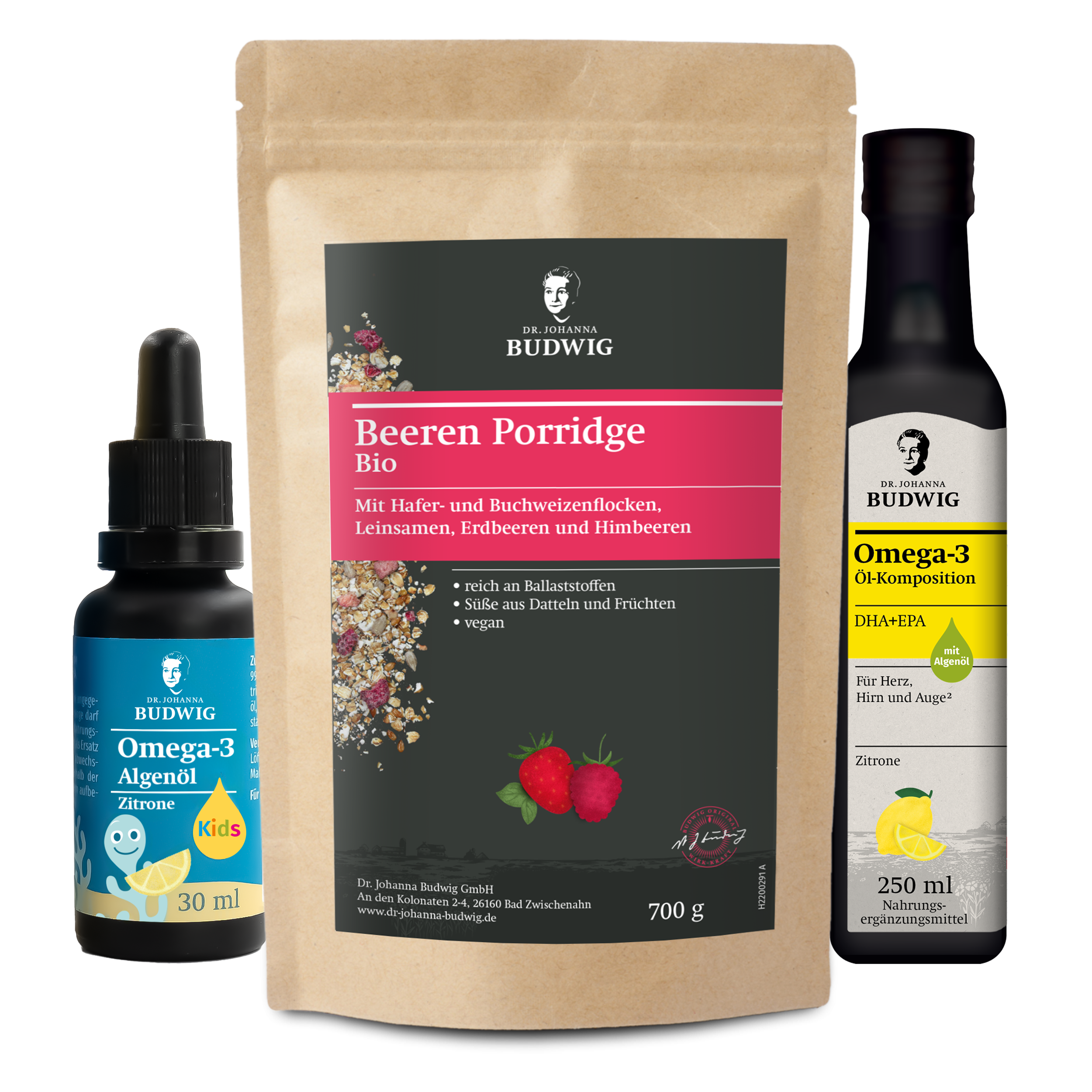 Dr. Johanna Budwig Vorteilspaket Lynns Family-Bundle Set