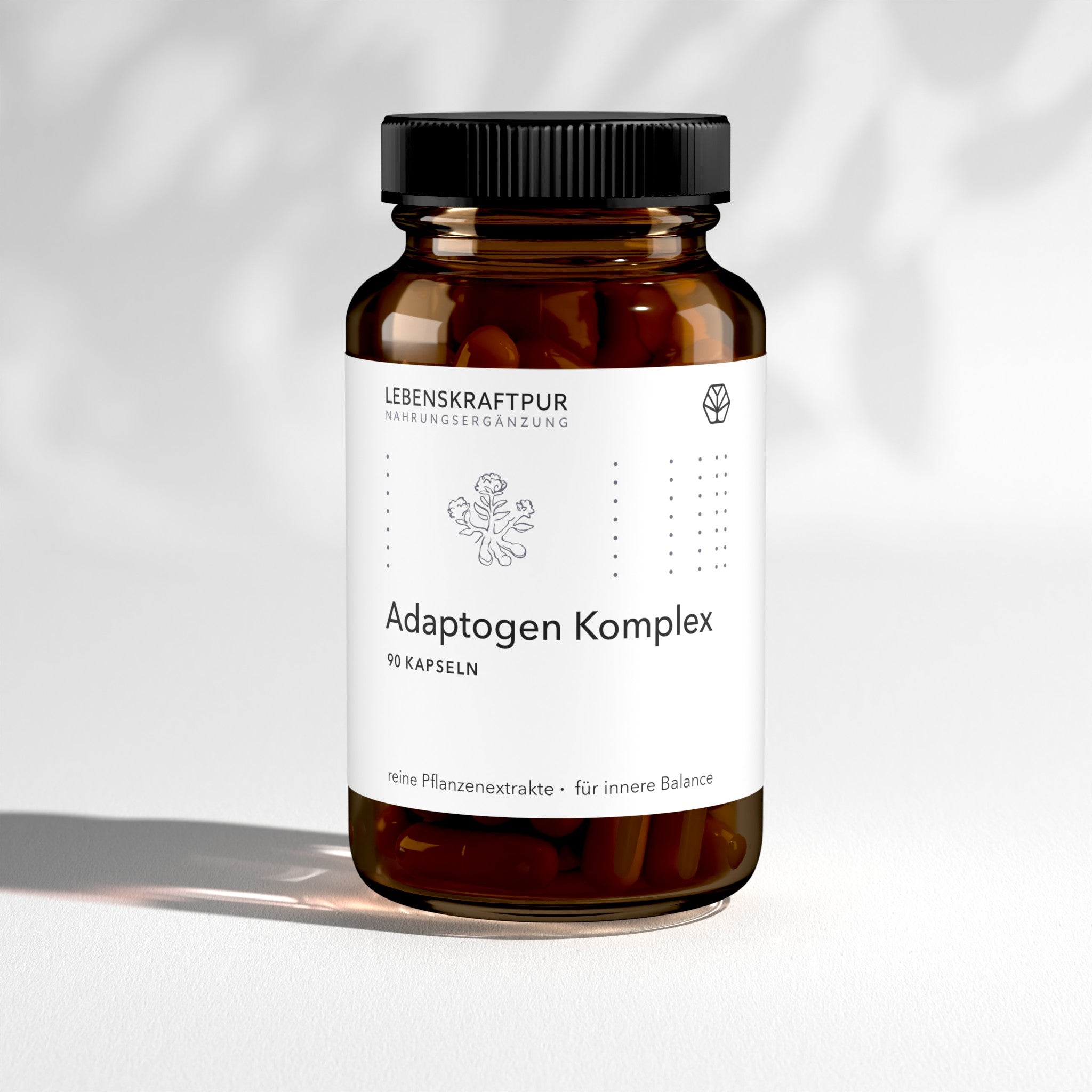 Lebenskraftpur Adaptogen Komplex Kapseln Ashwagandha