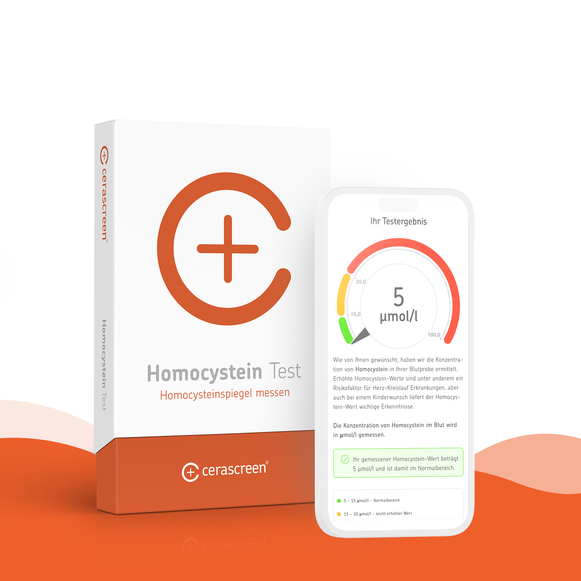 cerascreen Vital Homocystein Test Bluttest Selbsttest Herz