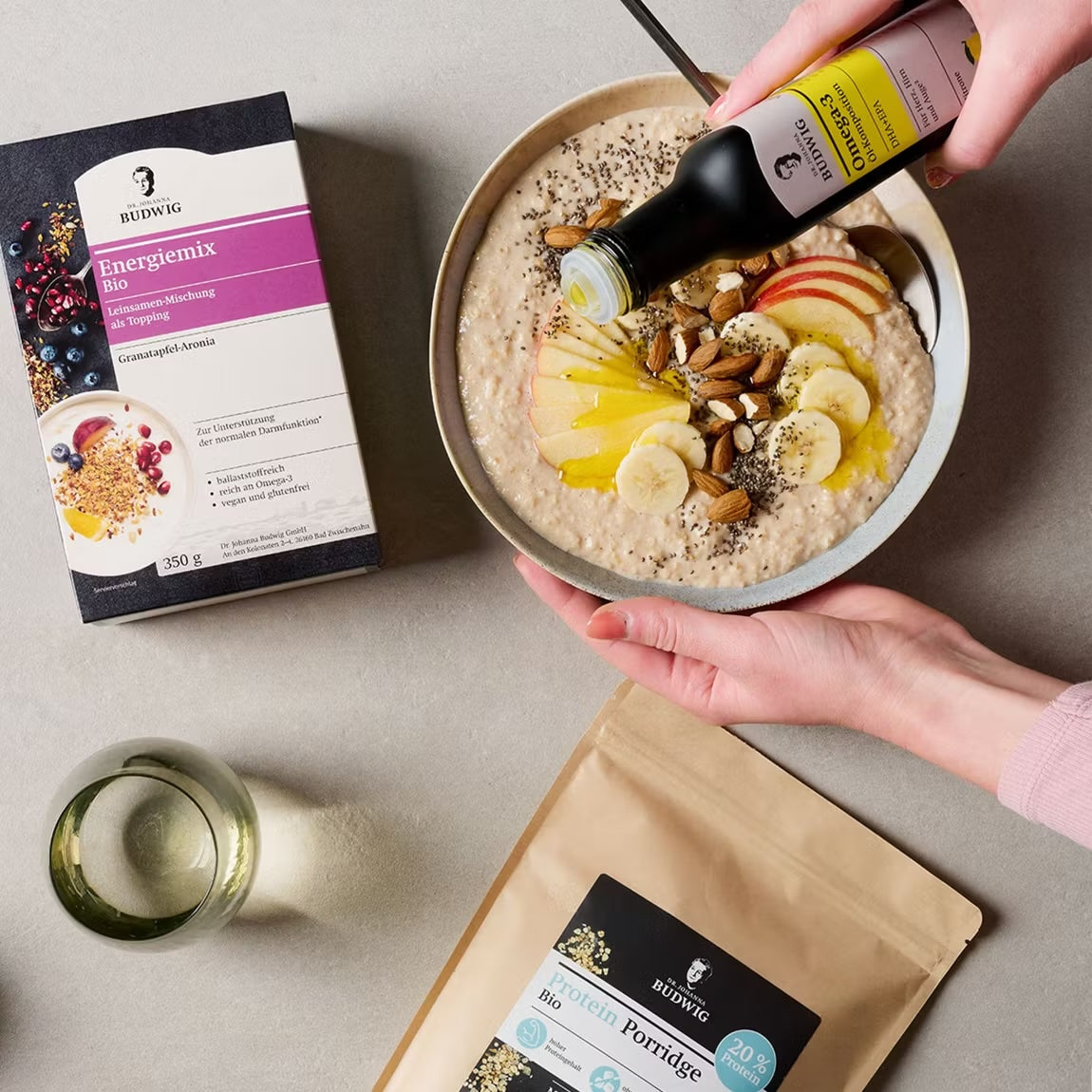 Dr. Budwig Protein Porridge Paket XL vegan glutenfrei