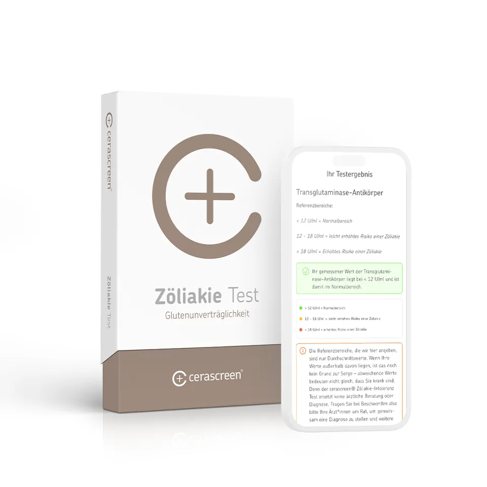 cerascreen Testkits Zöliakie Test Bluttest Gluten