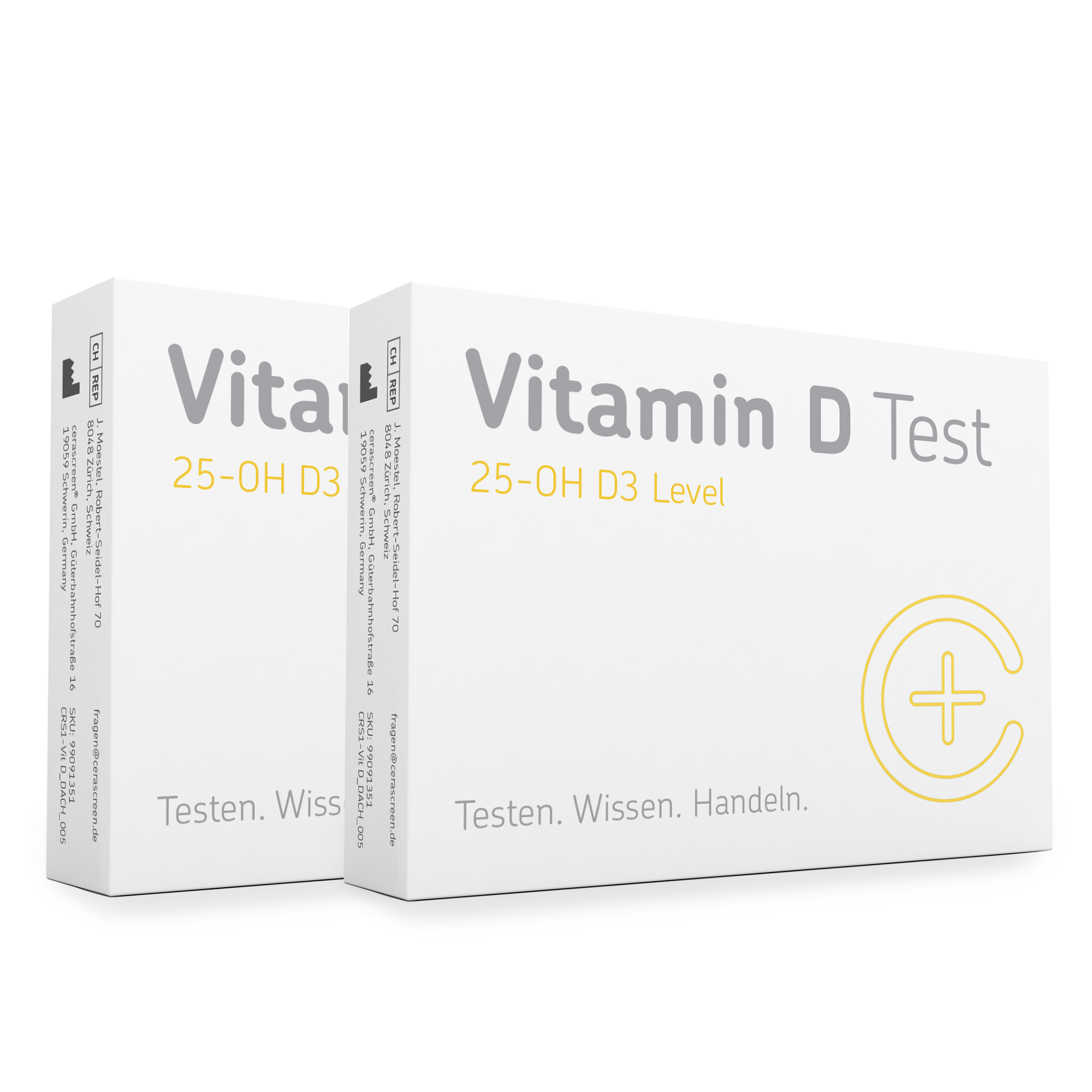 cerascreen Vitamin D Test Heimtest Doppelpackung 2 Tests