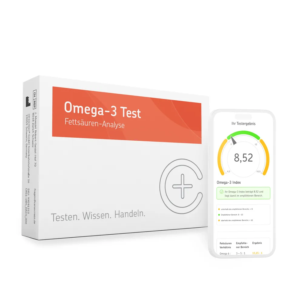 cerascreen Omega-3 Test Bluttest Einzelpackung