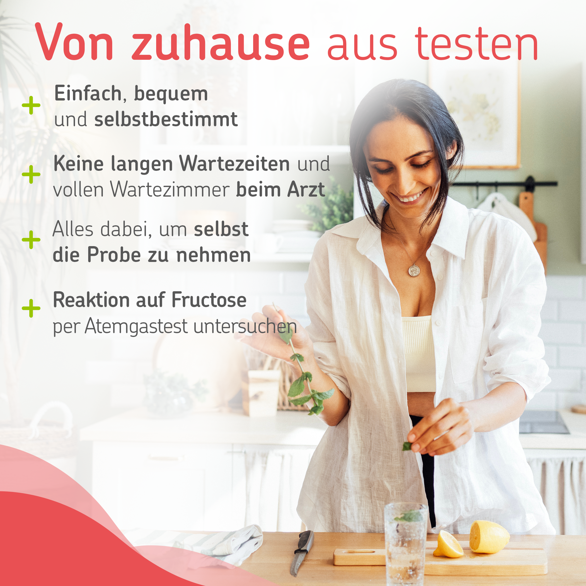 cerascreen Vital Fructoseunverträglichkeit Atemtest 5 Röhrchen