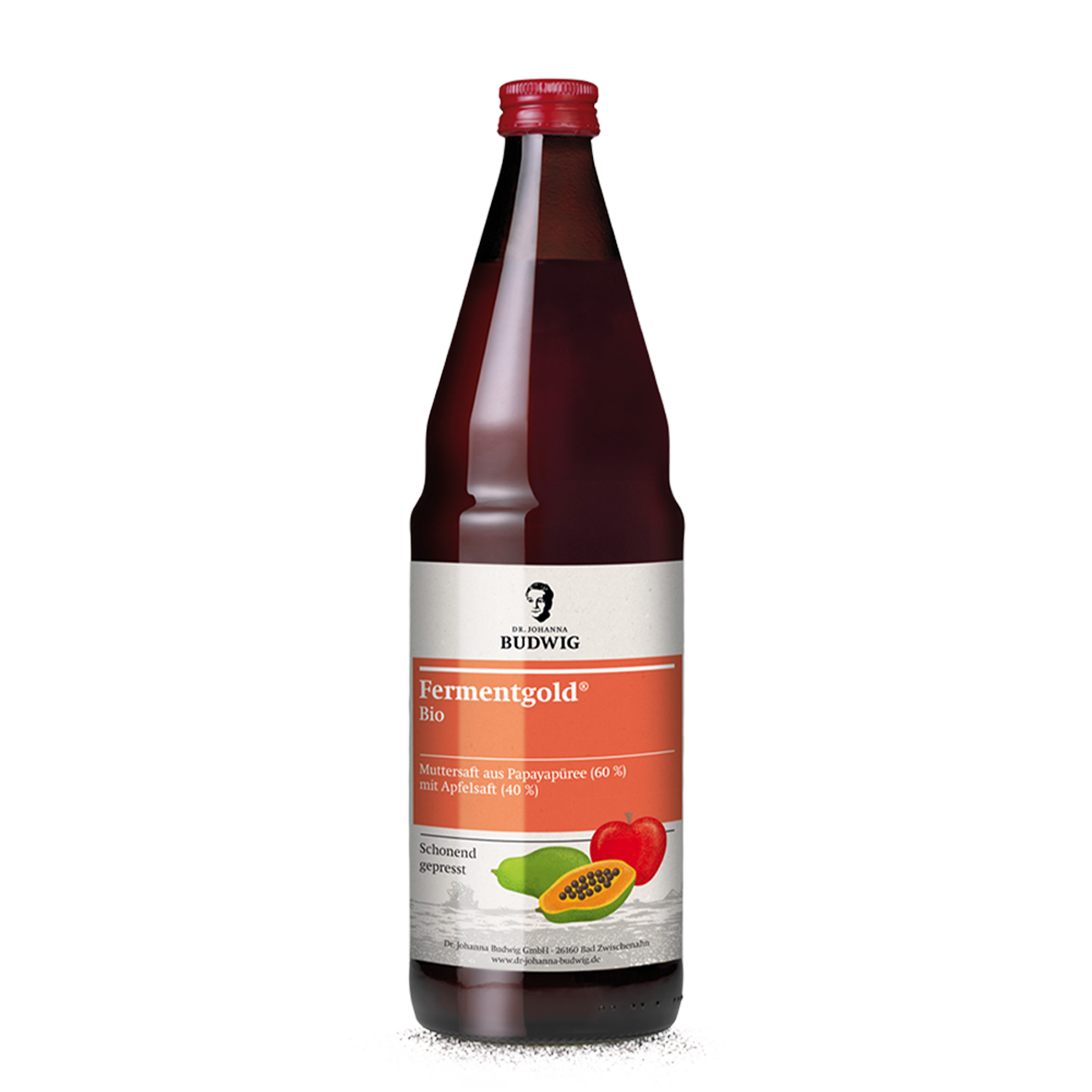 Dr. Johanna Budwig Fermentgold Pur 6er-Pack Direktsaft