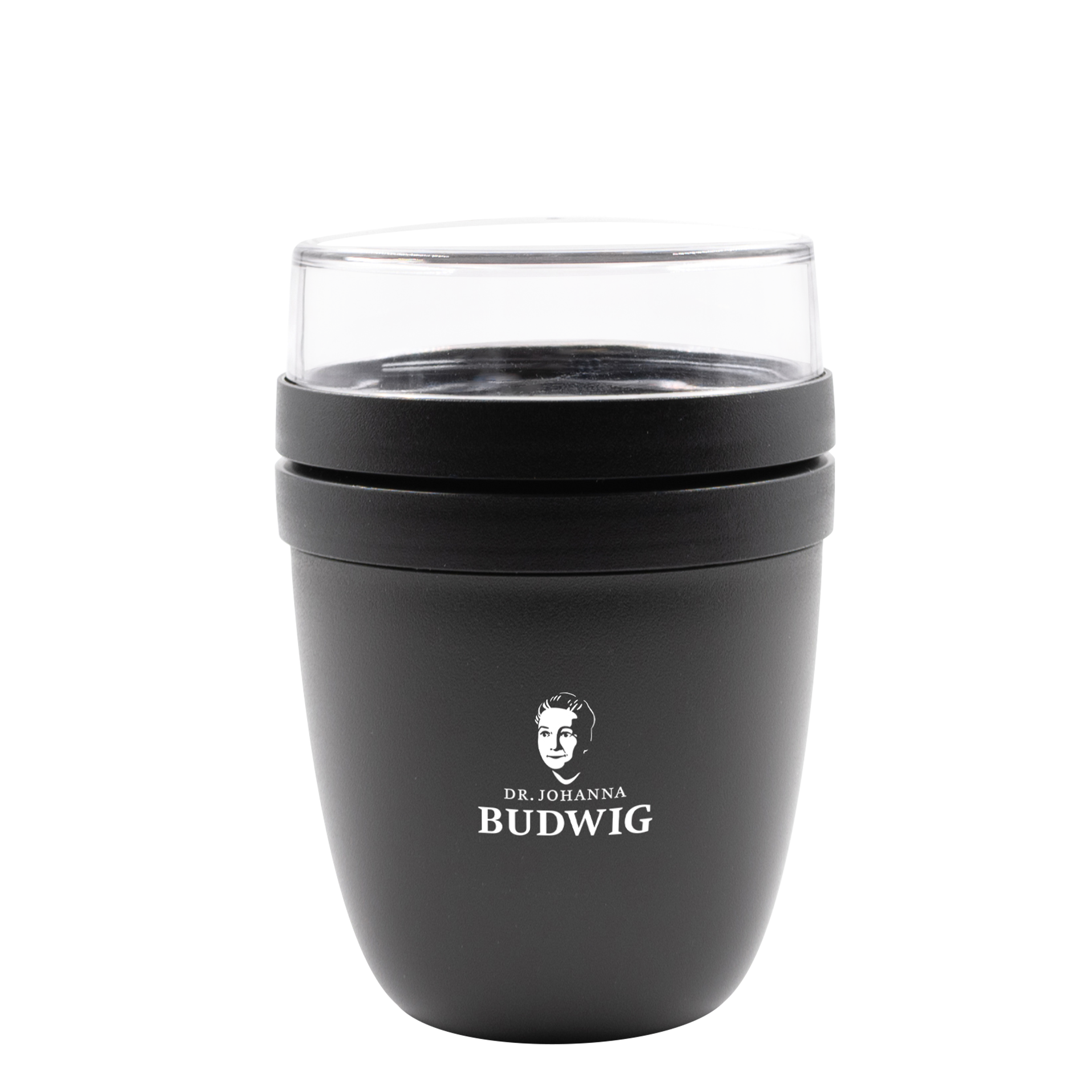 Dr. Budwig to go Becher Nordic black 500+200 ml