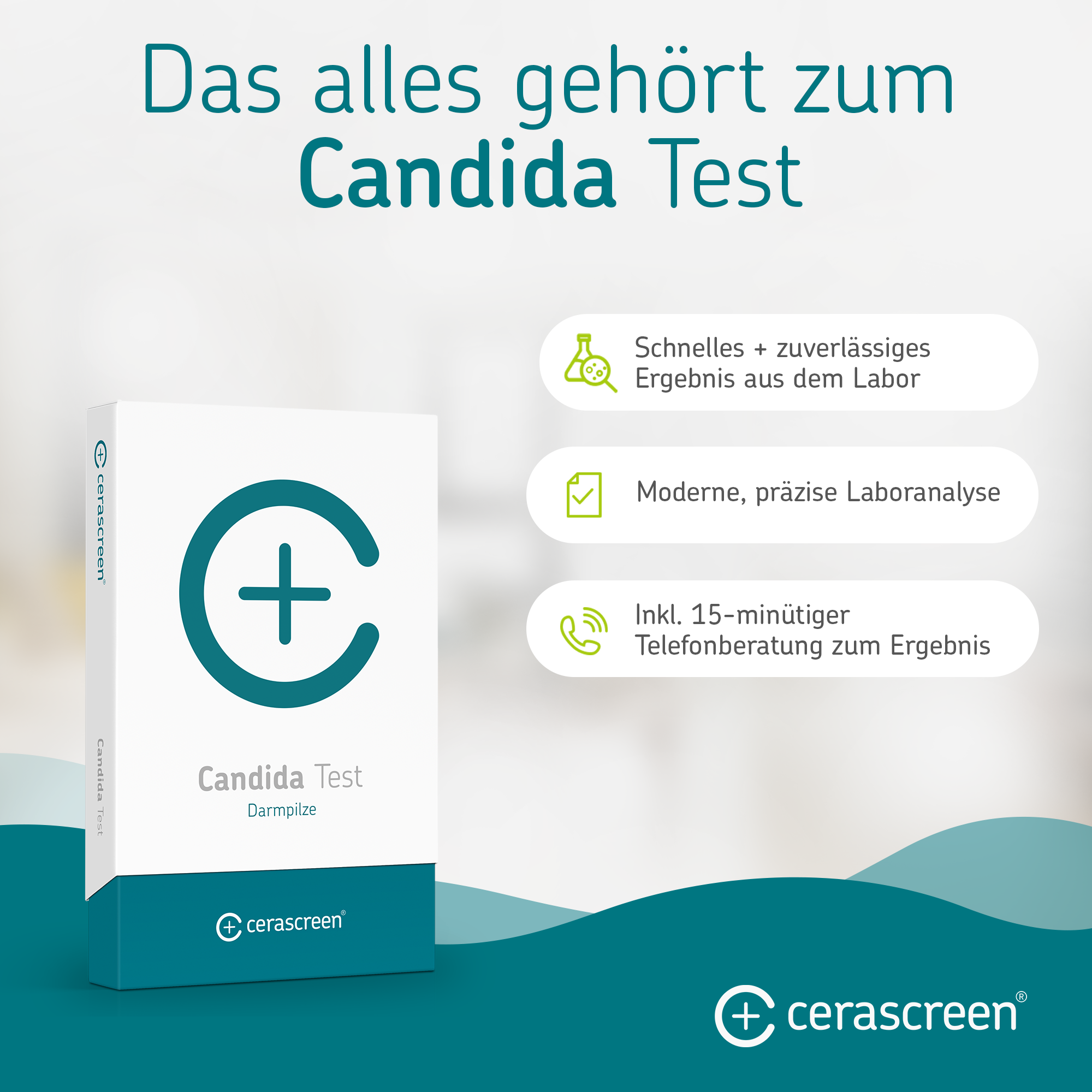 cerascreen Candida Testkit Stuhltest