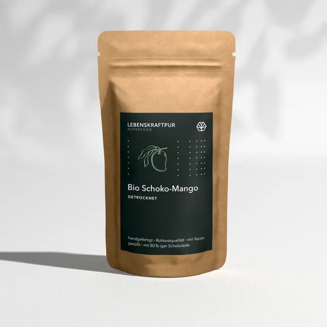 LebenskraftPur Bio Schoko-Mango Getrocknet Kakao 80%
