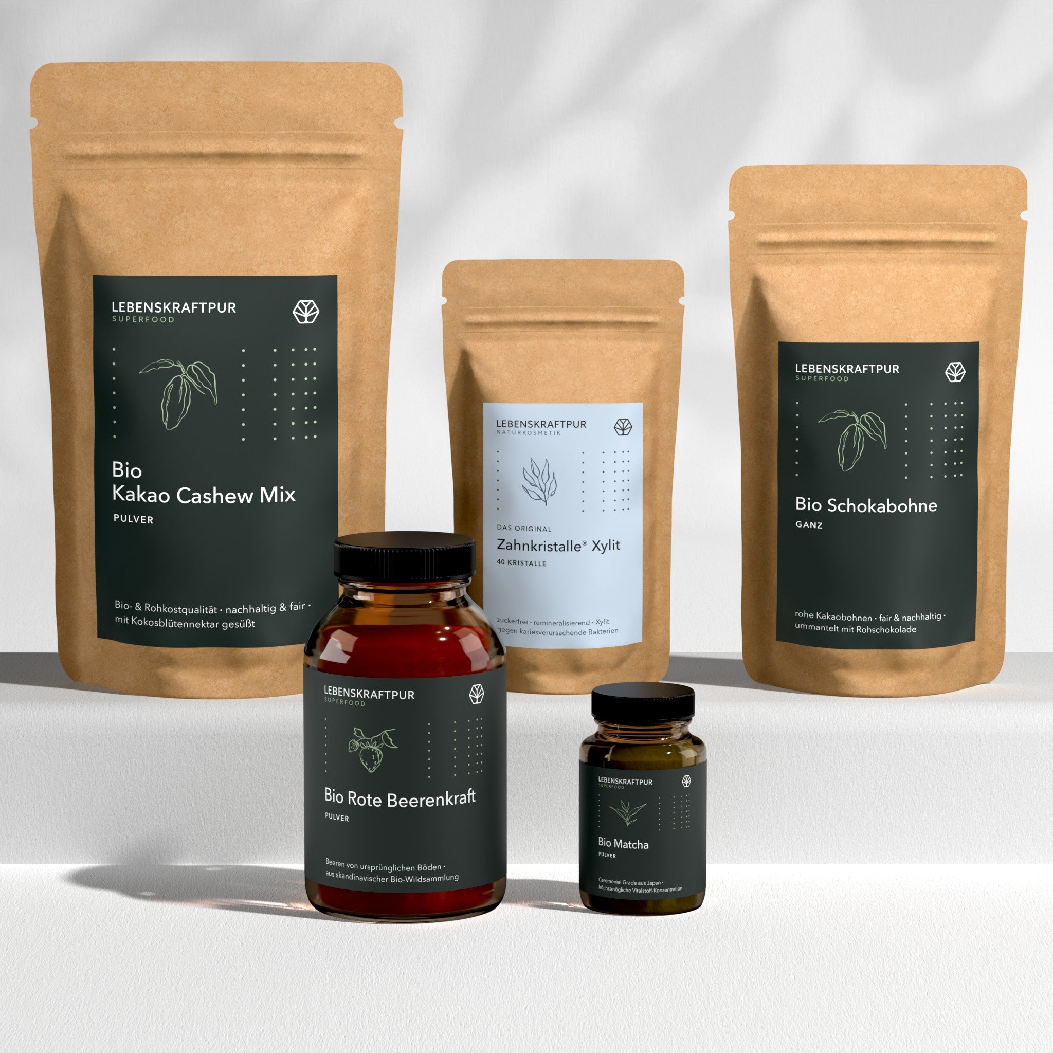 LebenskraftPur Superfood Geschenk-Box für Genießer Set