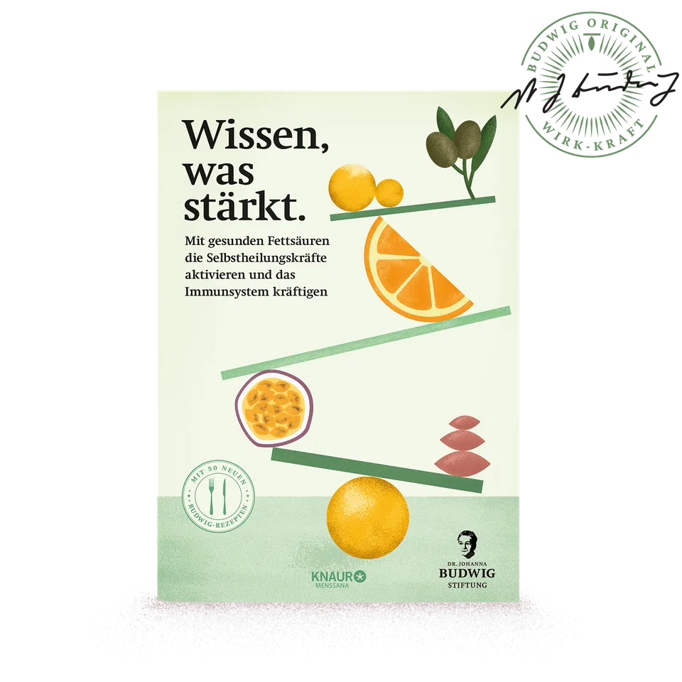 Dr. Johanna Budwig Wissen, was stärkt Buch 50 Rezepte