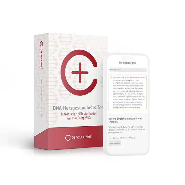 cerascreen Vital DNA Herzgesundheits Test Selbsttest