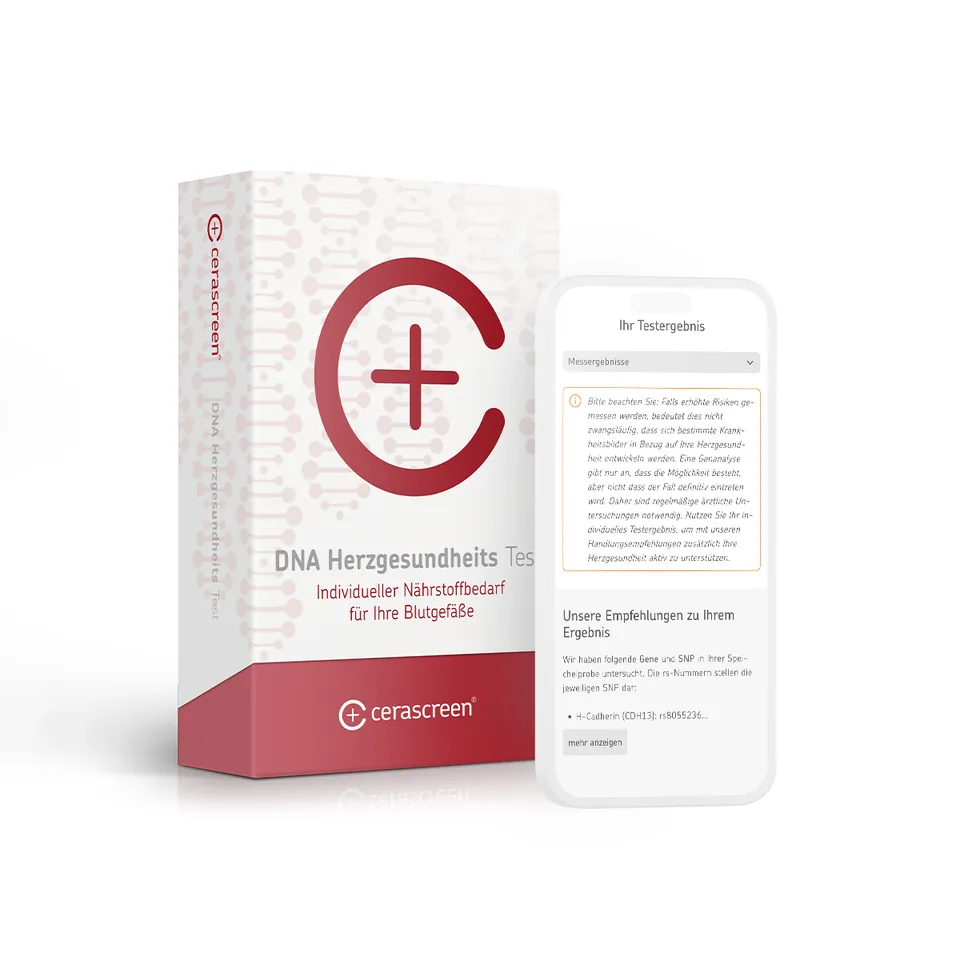 cerascreen Vital DNA Herzgesundheits Test Selbsttest