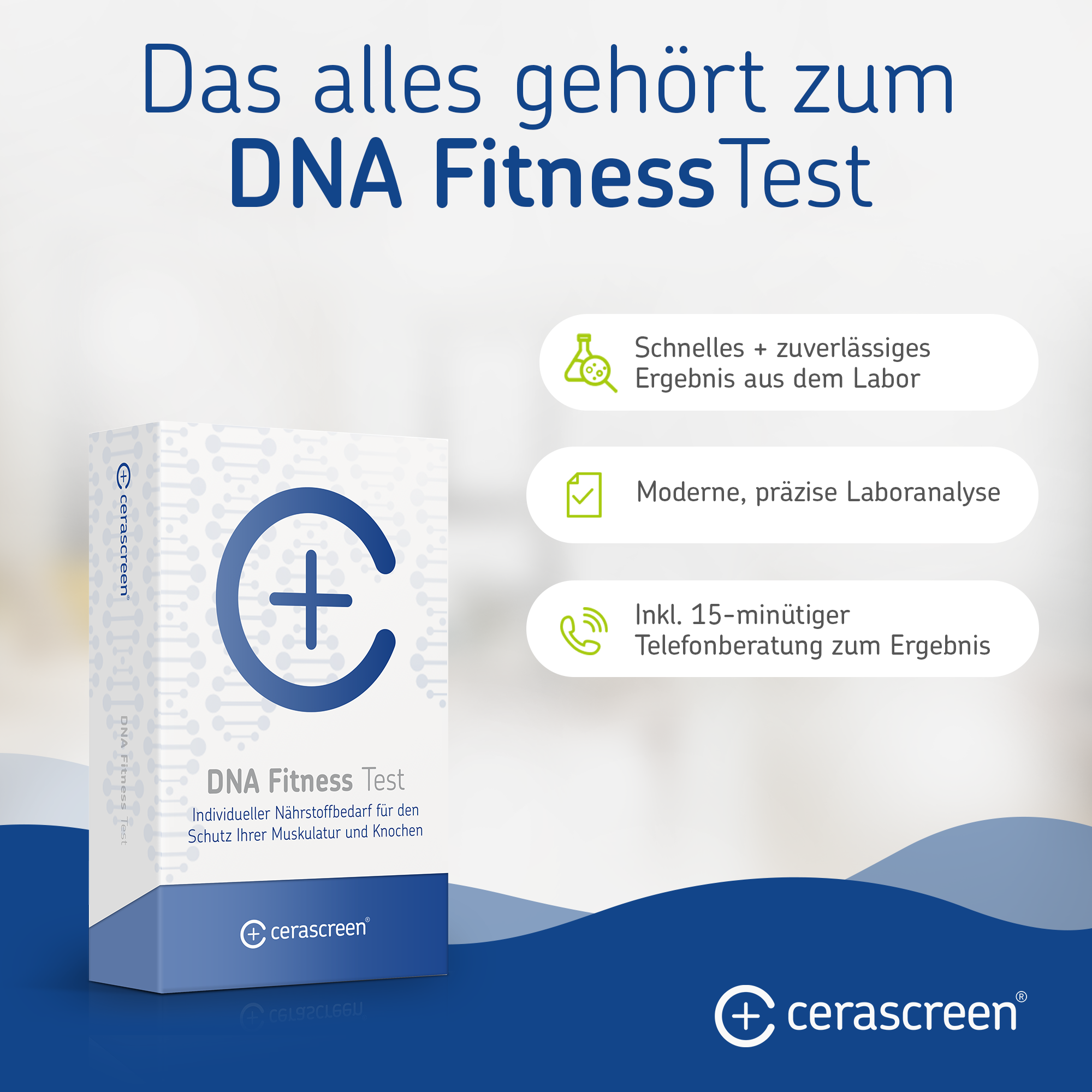 cerascreen Testkits DNA Fitness Test Gentest Ausdauer