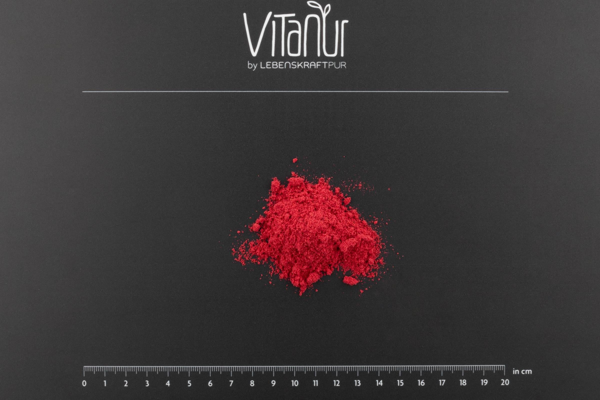 LebenskraftPur Superfood Bio Cranberry Pulver rohvegan