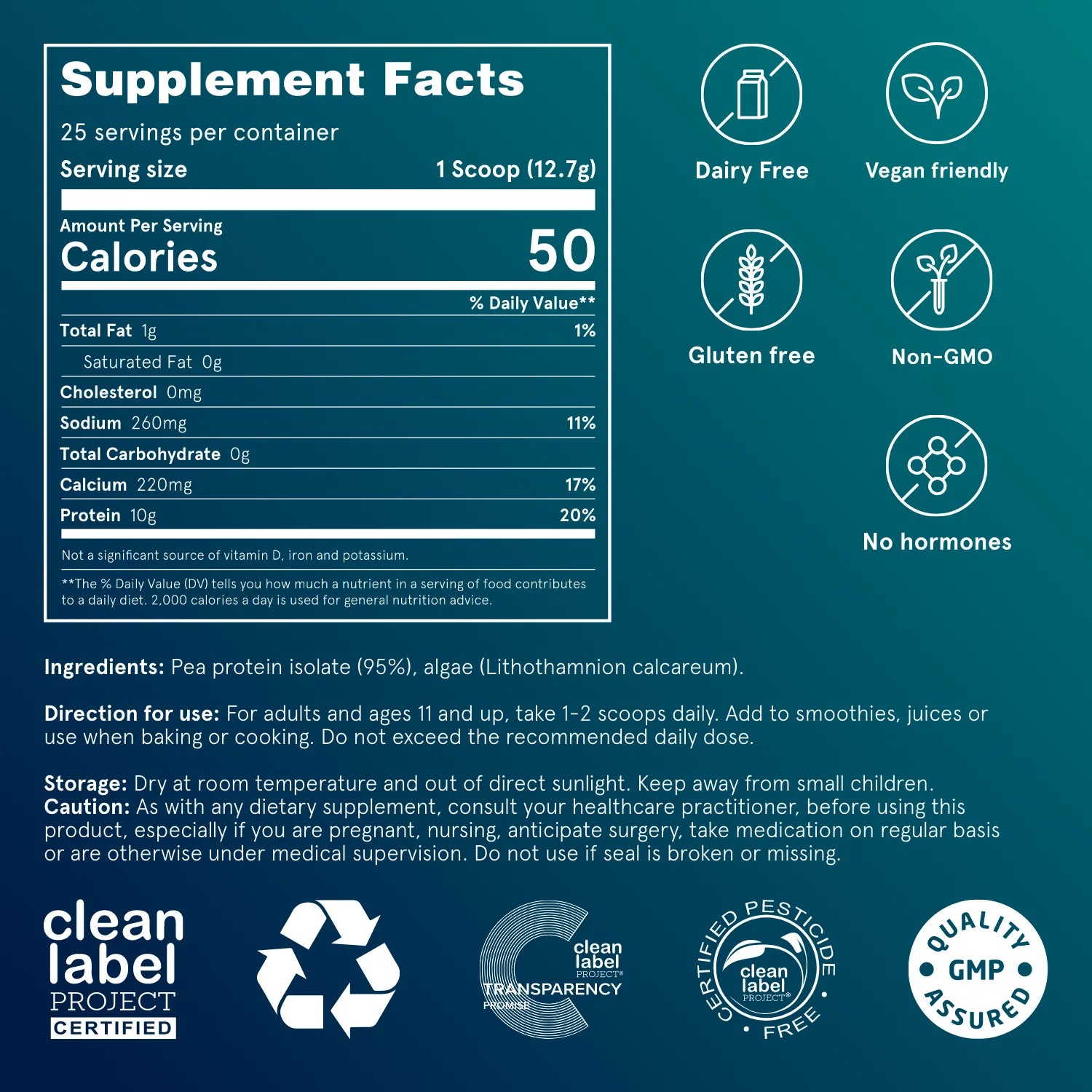 Puori PB Proteinpulver vegan Erbsenprotein neutral