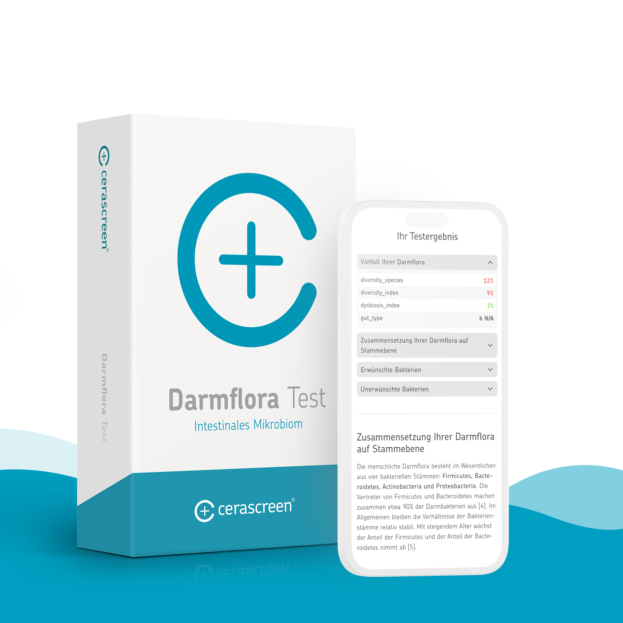 cerascreen Vital Darmflora Test Stuhltest für Mikrobiom