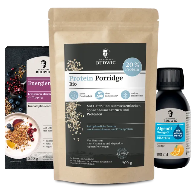 Dr. Budwig Swaantjes Sport Paket Porridge Set vegan