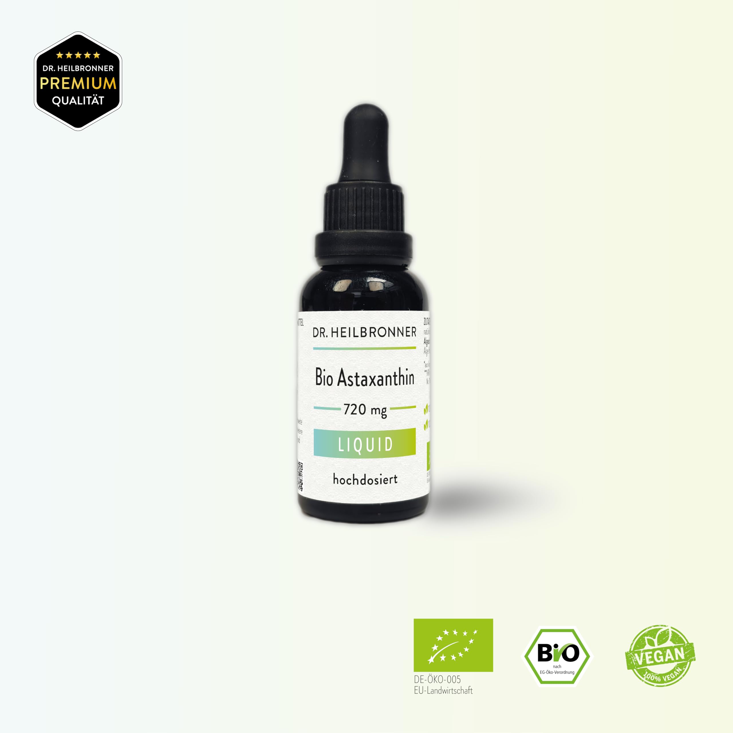Dr. Heilbronner Bio-Astaxanthin Tropfen 30ml liposomal vegan