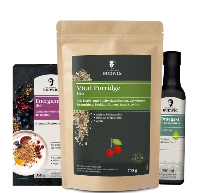 Dr. Johanna Budwig Vital Porridge Kennenlern-Paket Protein