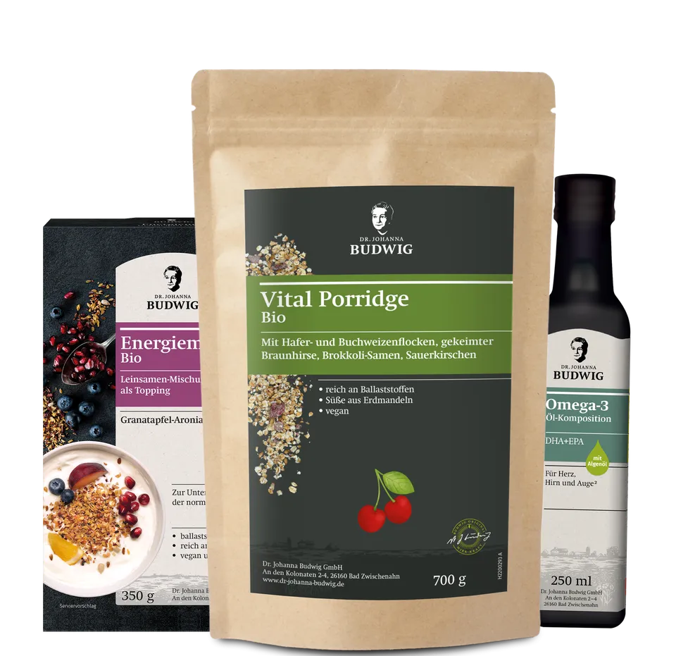 Dr. Johanna Budwig Vital Porridge Kennenlern-Paket Protein
