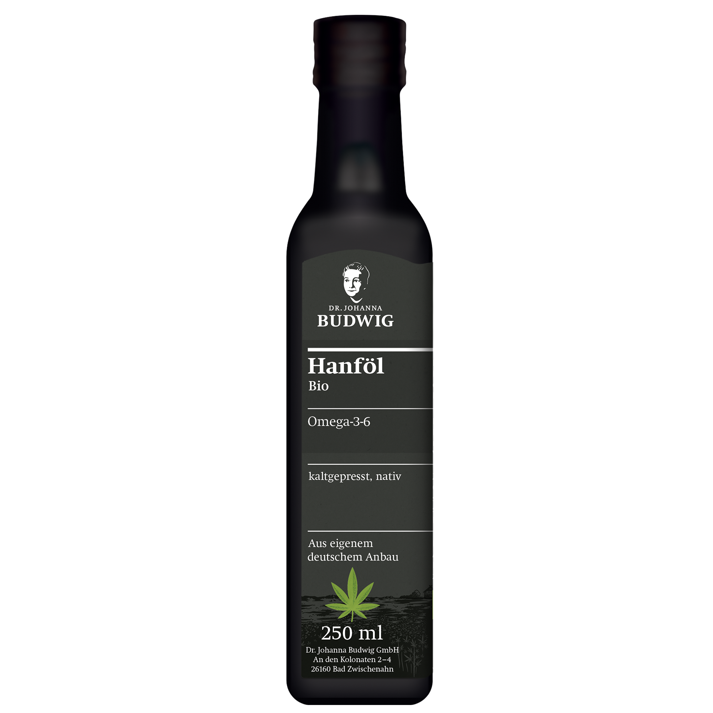 Dr. Johanna Budwig Speiseöle Hanföl nativ 250 ml Bio kaltgepresst