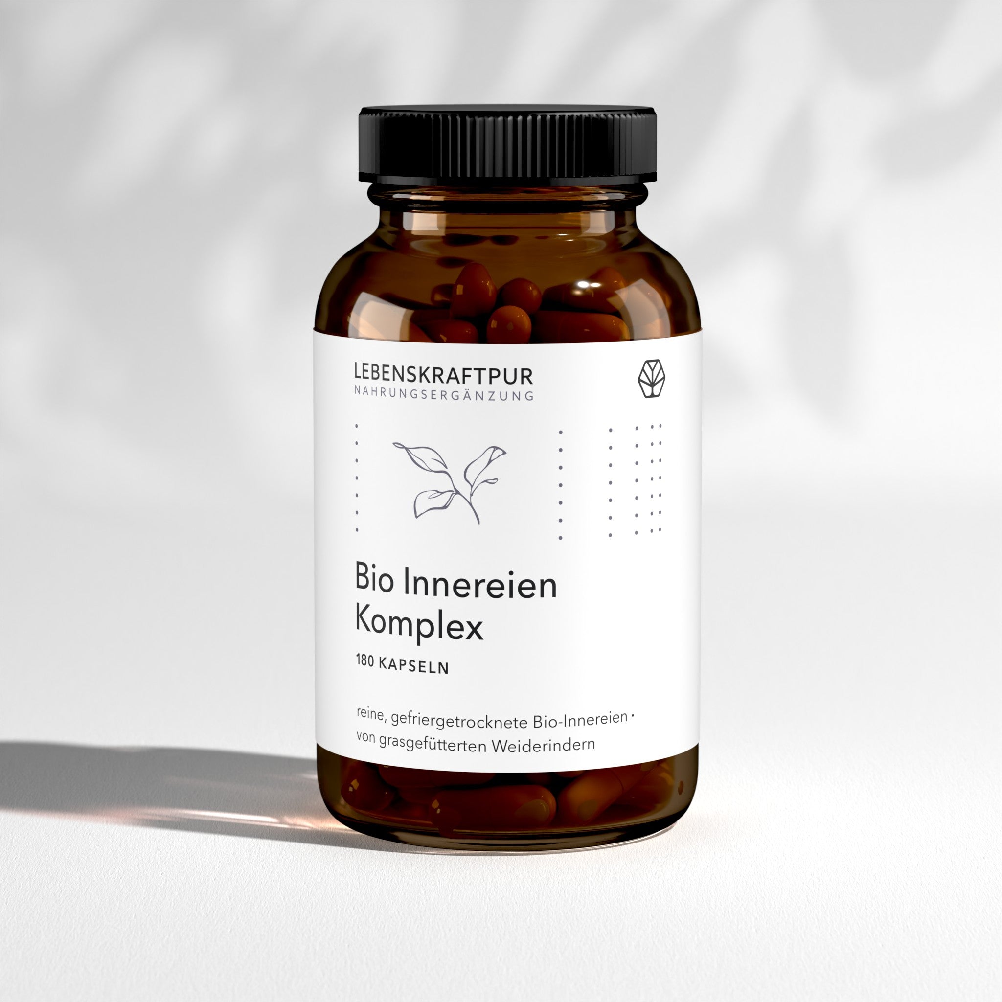 LebenskraftPur Bio Innereien Komplex Kapseln Rind