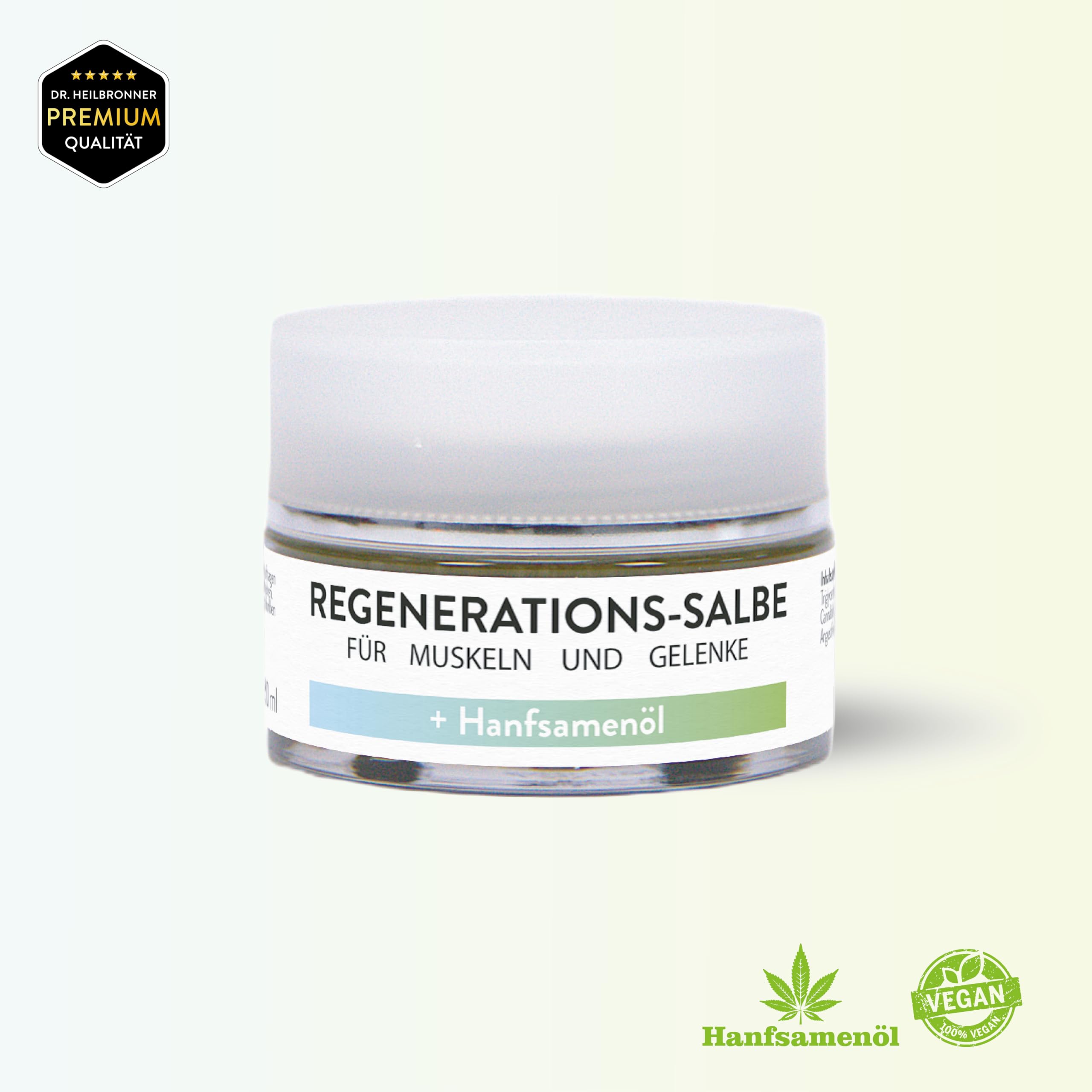 Dr. Heilbronner Kosmetik Hanf Gel 50 ml kühlend