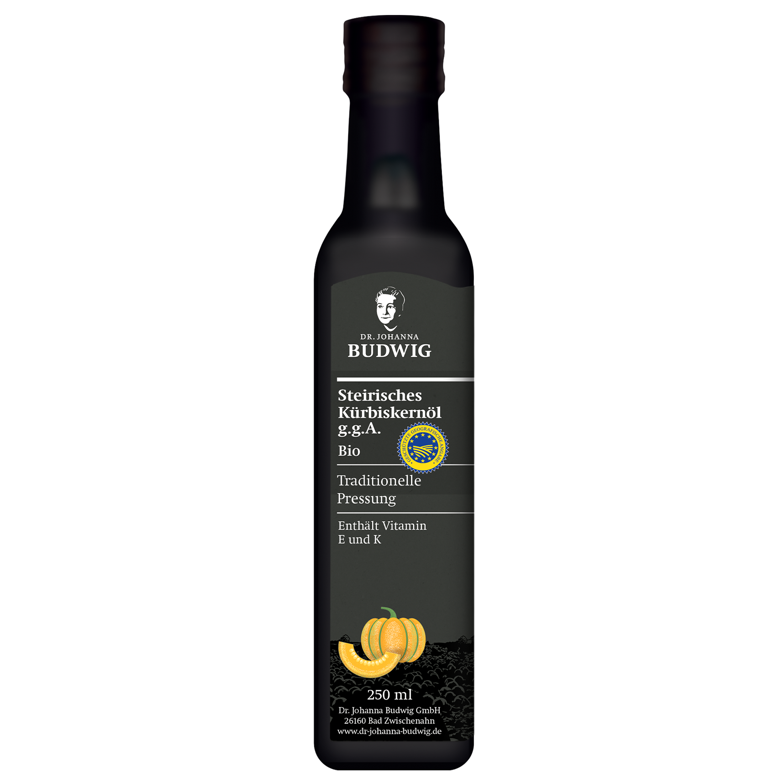 Dr. Budwig Steirisches Kürbiskernöl 250 ml bio