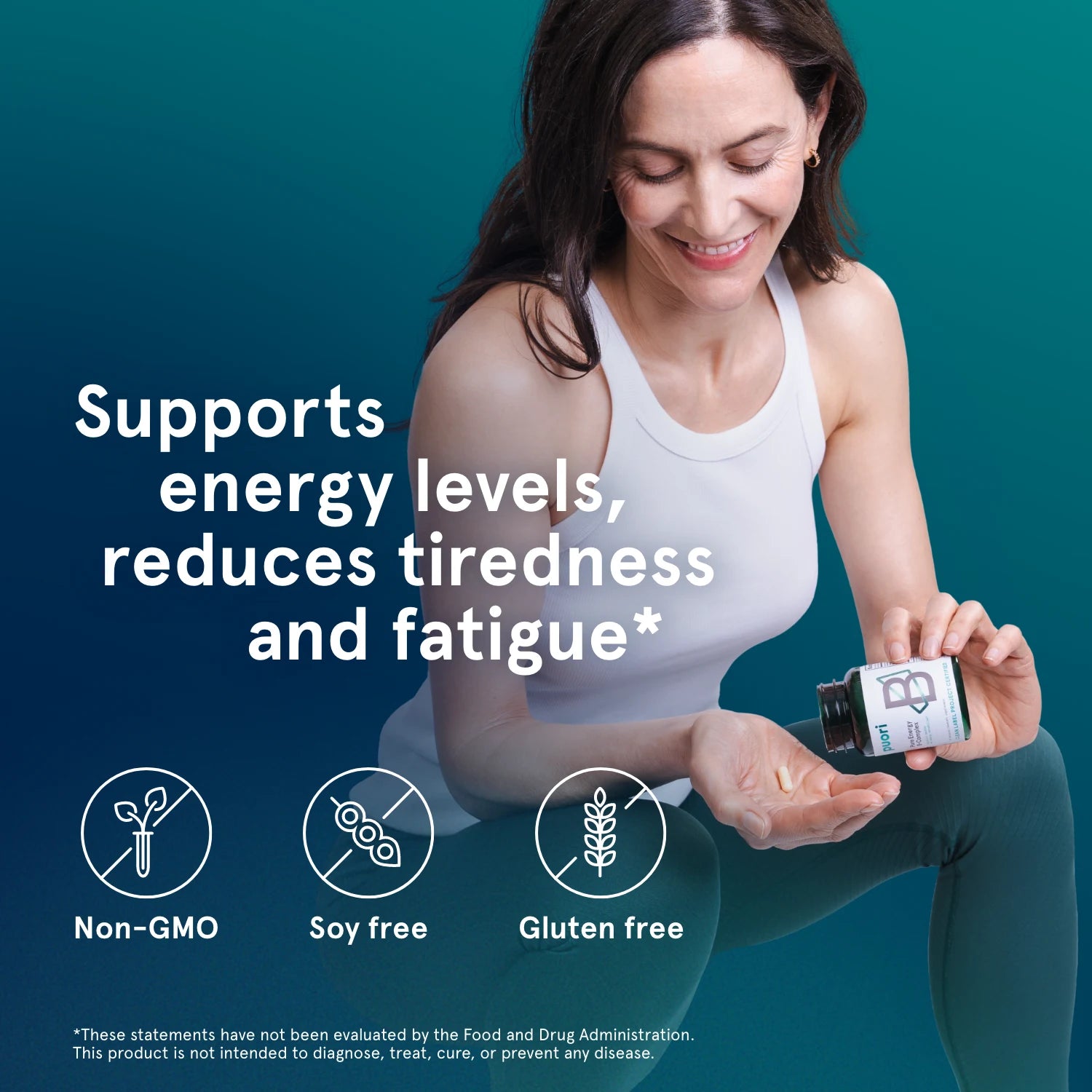 Puori Vitamins & Minerals B-Complex Pure Energy Kapseln B-Vitamine