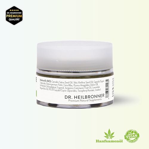 Dr. Heilbronner Kosmetik Hanf Gel 50 ml kühlend