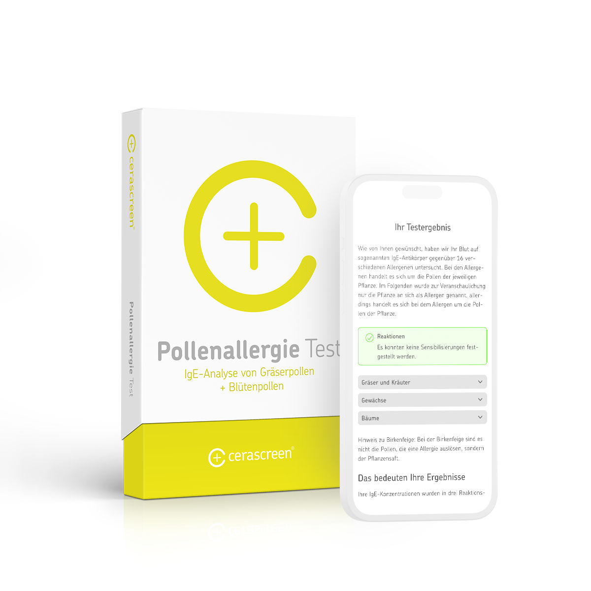 cerascreen Pollenallergie Test Bluttest Allergietest