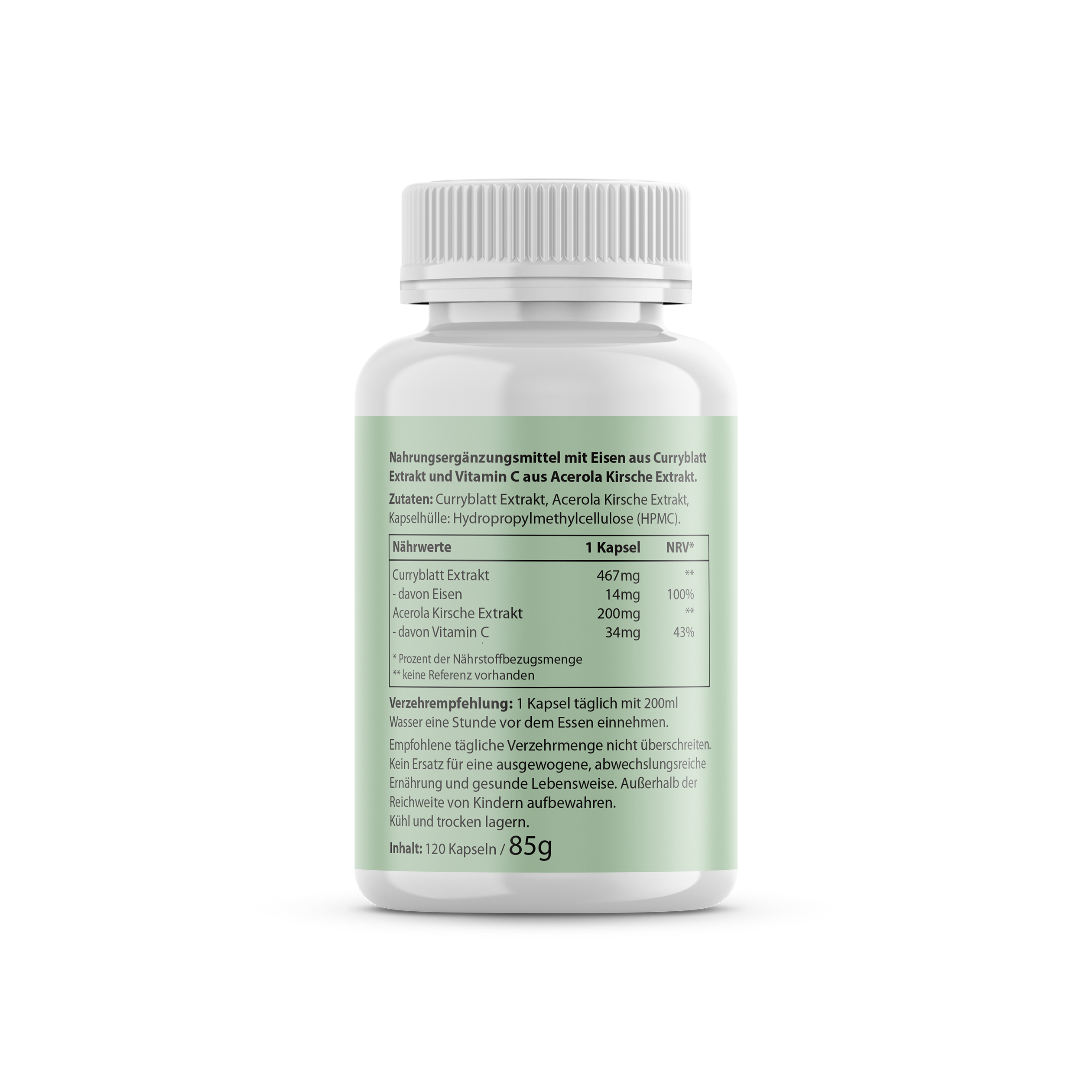 cerascreen Eisen-Set Test+Extrakt Bluttest 1er Pack vegan