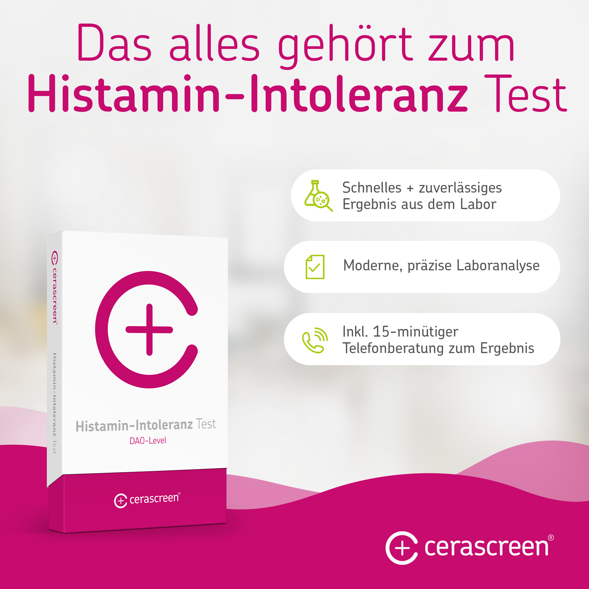 cerascreen Histamin-Intoleranz Test Bluttest Selbsttest