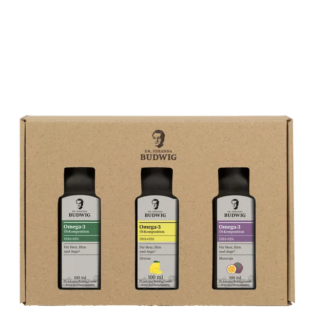 Dr. Budwig DHA+EPA-Minis Probierpaket 3x100 ml Öle