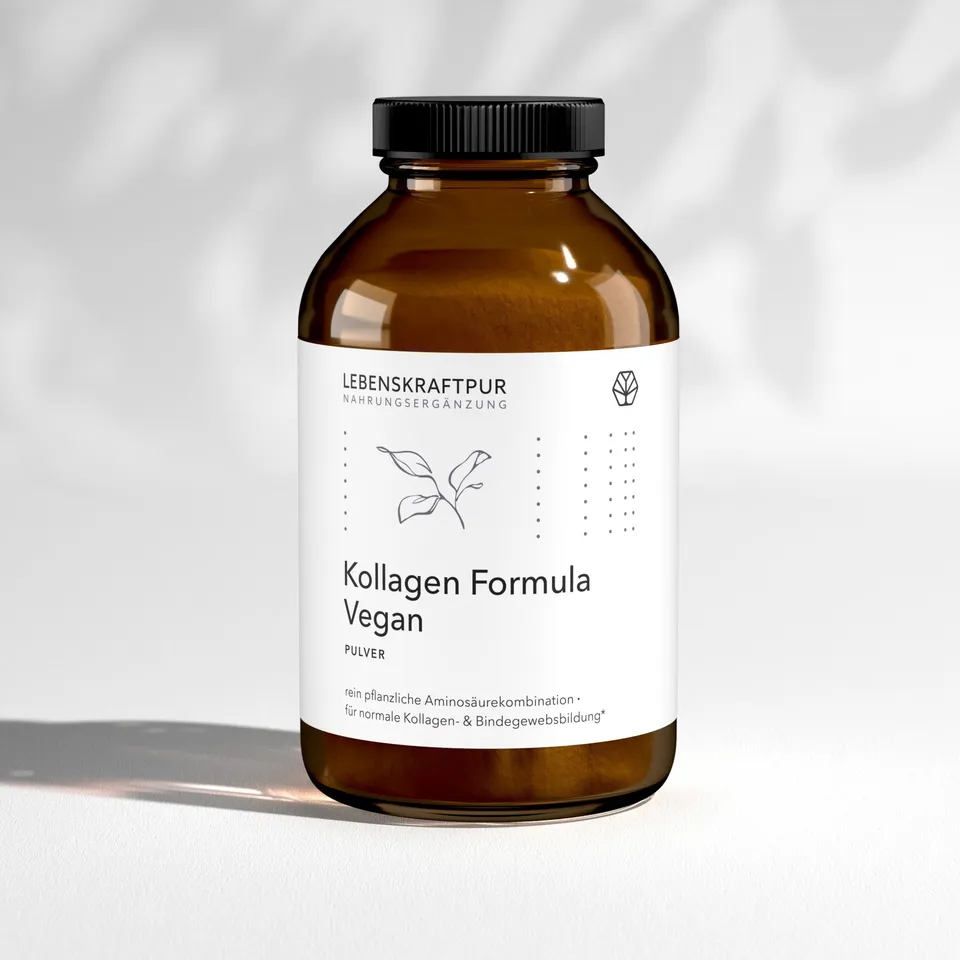 LebenskraftPur Kollagen Formula Vegan Pulver Aminosäuren