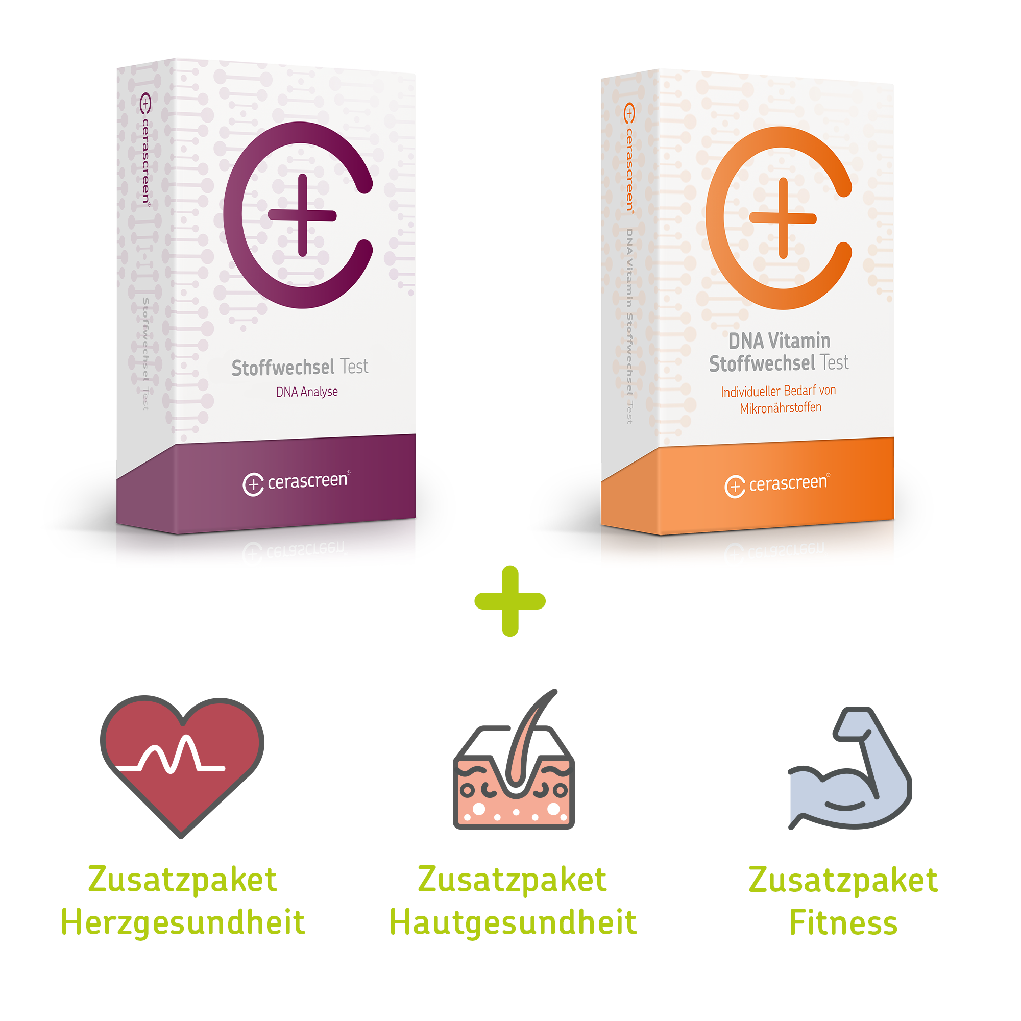 cerascreen DNA Vitamin-Stoffwechsel Zusatzpaket Test