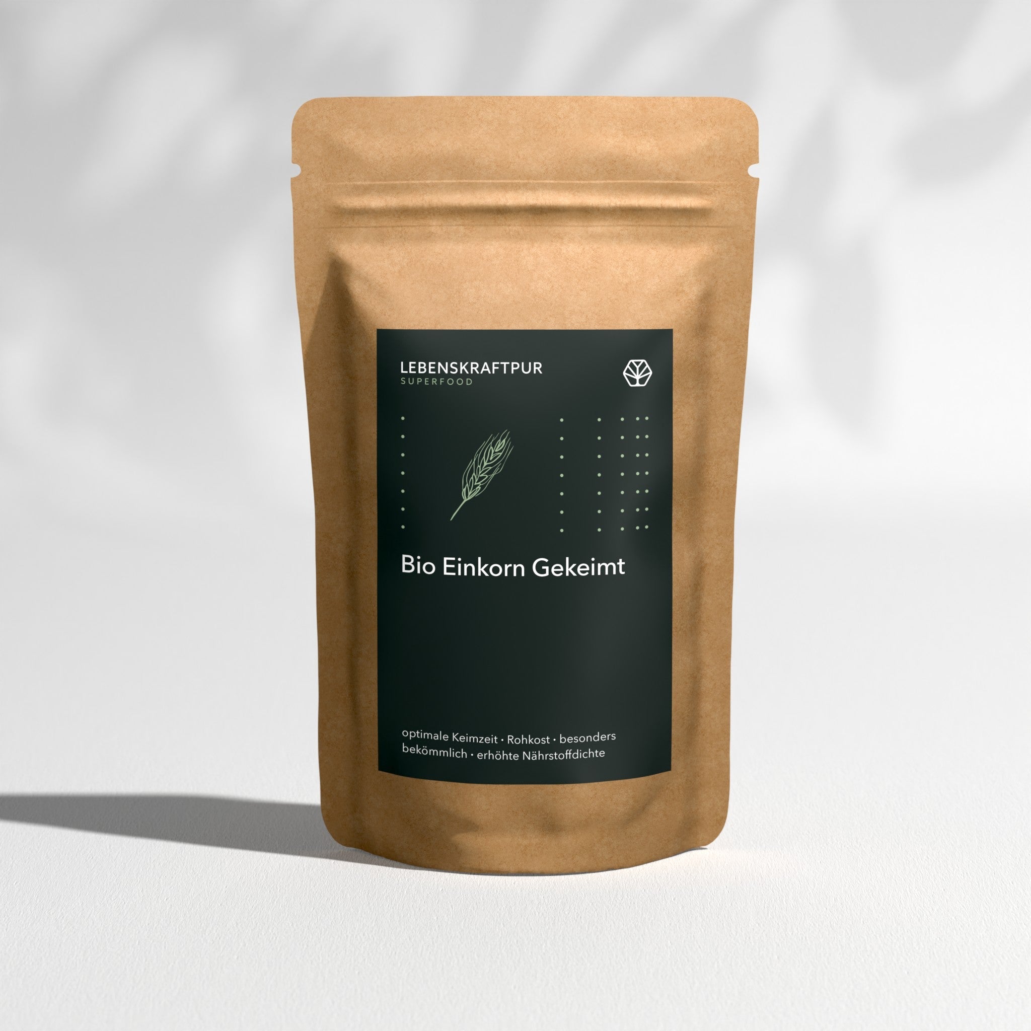 LebenskraftPur Bio Einkorn Gekeimt Superfood 750 g