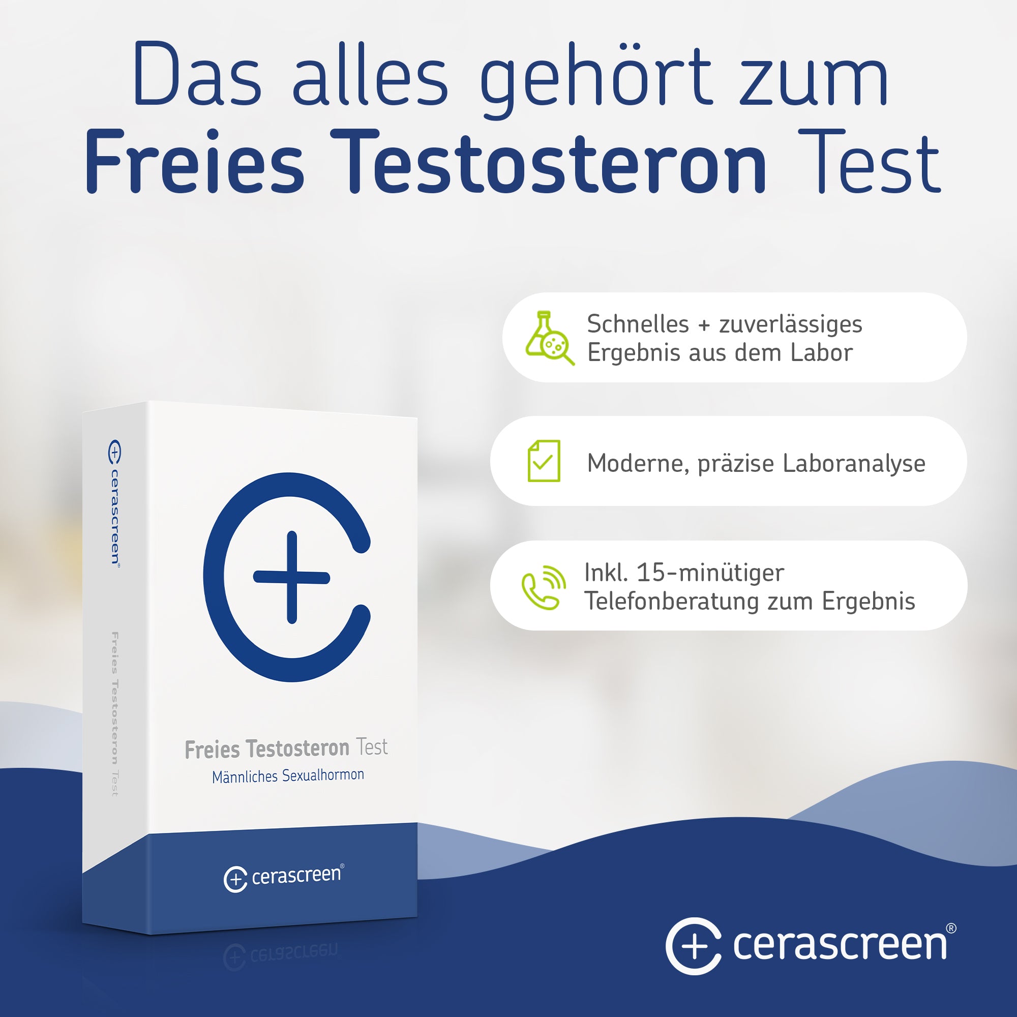 cerascreen Freies Testosteron Test Bluttest Hormon Selbsttest